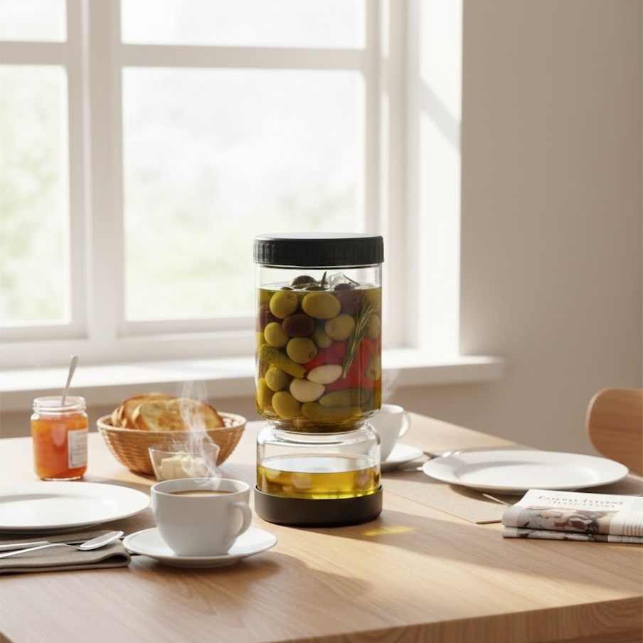 Dosthoff Glass Preservation Jar