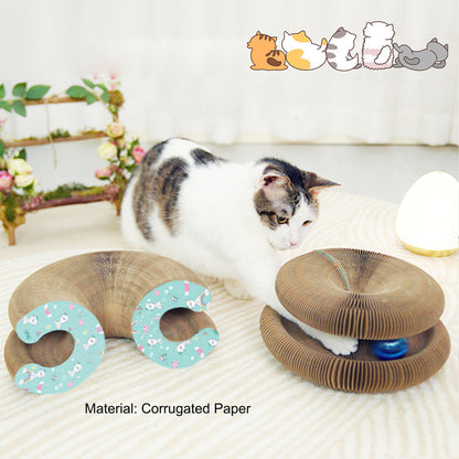 Magic organ cat scratching board