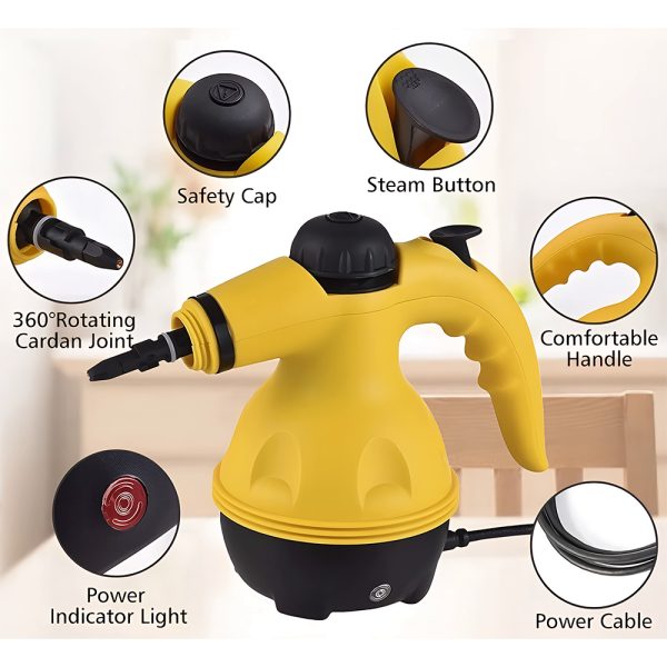 Jamaky JMK1608 Handheld Deep Clean Steamer – 1000W