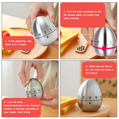 Egg Shaped Kitchen timer
