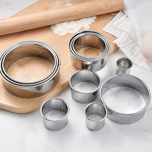Round Dough Cutters ( Set of 12)