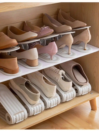 10PCS Shoes Storage Rack Save
