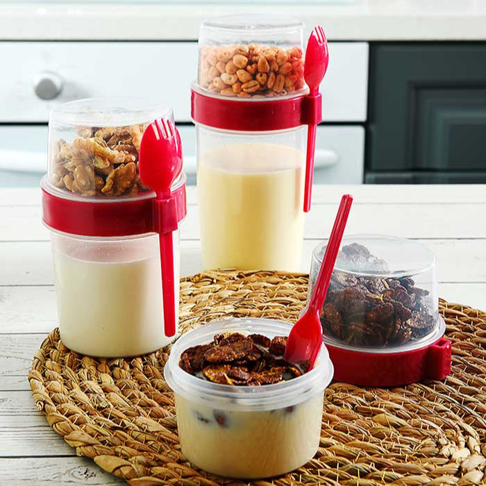 Plastic Muesli Cup