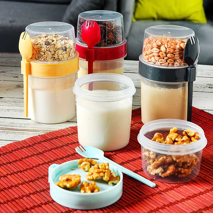 Plastic Muesli Cup